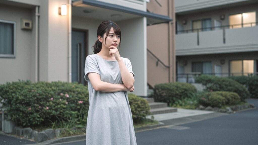 お部屋探し賃貸物件レオパレス21で賢く物件探しと内見を考える女性１