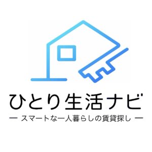 賃貸紹介メディア「ひとり生活ナビ（HITORI SEIKATSU NAVI）」ロゴマーク